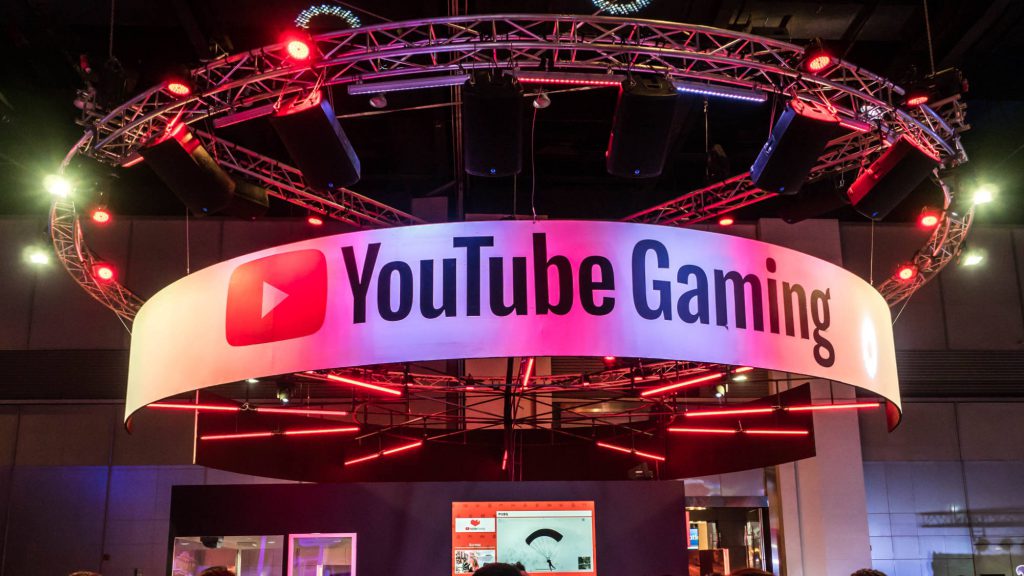 Youtube Gaming op een vakbeurs